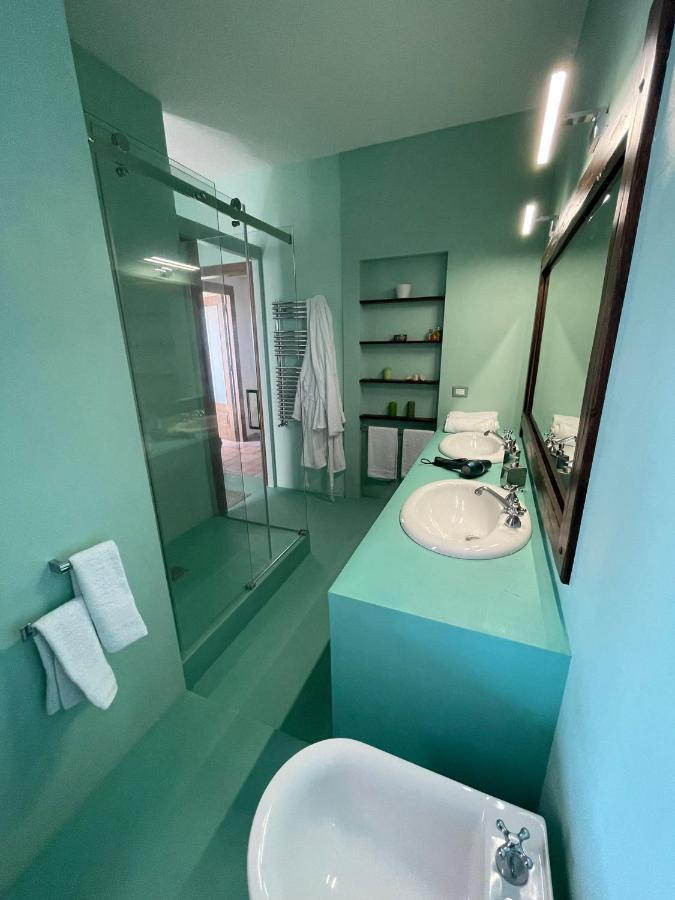 Domus Parva - Villa Con Bio-Piscina, Spa Privata E Appartamenti Panoramici Bacoli Buitenkant foto